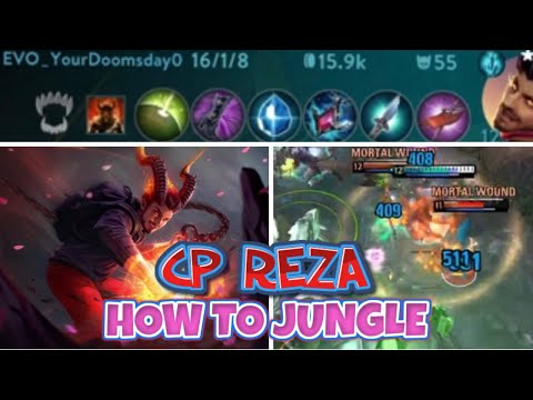 HOW TO JUNGLE AT A TOP TIER CP REZA JUNGLE GAMEPLAY - VAINGLORY 5V5