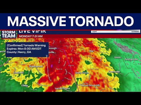 Video | Tornado strikes Georgia, heavy rain continues | LiveNOW from FOX