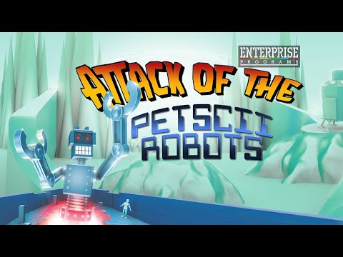 Attack of the PETSCII Robots (Enterprise 128k game)