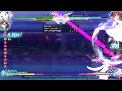 Blade Arcus from Shining: Battle Arena - Ura Yukihime combo