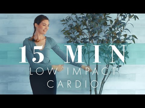 15 Minute Low Impact Cardio Workout to the Beat for Beginners & Seniors thumbnail