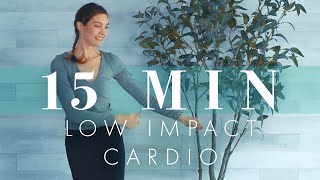15 Minute Low Impact Cardio Workout to the Beat for Beginners & Seniors