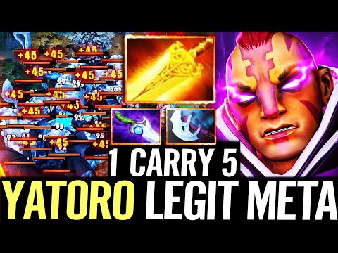 🔥 YATORO Anti Mage Radiance + Diffusal 1st Item — 100% Legit Build 1 Carry 5 Dota 2 Pro