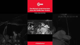 WATCH: Final Moments Before Global Sumud Flotilla Lost Contact with World | DWS News | AH1C