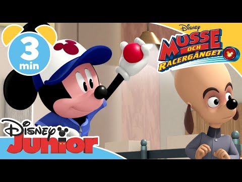 Musse och Racergänget | Lazlo och Varmkorvarna 🌭- Disney Junior Sverige
