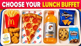 Would You Rather...? Create Your Dream School Lunch Buffet 🍽️🍔🥤 Daily Quiz