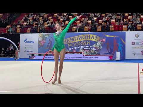 Julia Kutlaeva - Hoop Russian Championship 2021 TAA 19.95