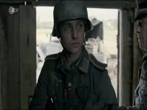 Unsere Mütter, unsere Väter T.2  Scheune  polnische Partisanen  Hasenjagd   auf das Feld