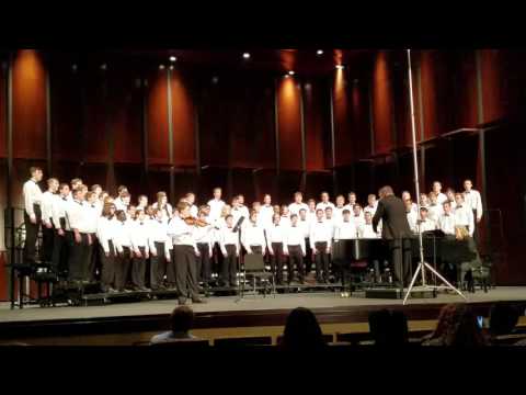 Tell My Father- All East TN Honor Men's Choir Soloist Isaiah Bishop Violinist Bryant Denmark