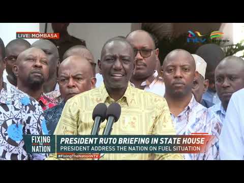 President Ruto: We have reduced VAT on petroleum products from 16pc to 8pc