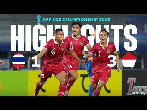 Thailand 1-3 Indonesia (#AFFU23 2023 Semi-Final)