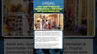 Ritual Aruh Adat di Tapin, Wujud Syukur Suku Dayak yang Penuh Makna