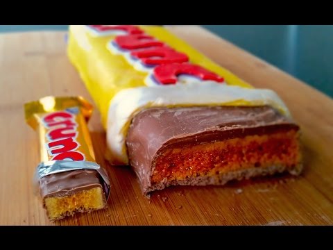 How to make a giant Crunchie Video