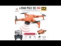 Квадрокоптер LYZRC L900 Pro SE Gray - дрон з 4K і HD камерами, ESC, FPV, GPS, БК мотори, до 1200м, 25 хвилин