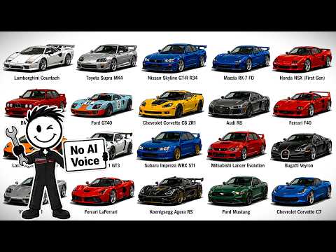 Hyper Car Mechanic Explains The Most FAMOUS Cars From Each Era
