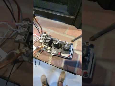 How A Gas Fireplace Valve Works #gasfireplace #fireplace #diy