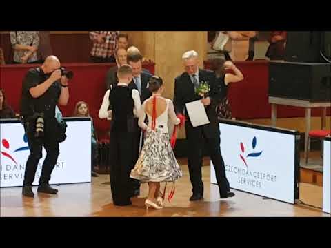 Vyhlášení Novák - Vališová na MR 2019 ve STT Junior 1