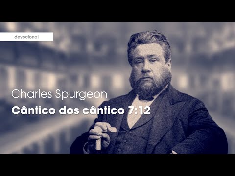 Devocional - Charles Spurgeon - Cântico dos cânticos 7:12 - "A VINHA DO SENHOR"