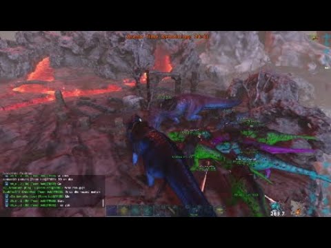 Ark -  Alpha Dragon on the Island ( 5minutes ) - Ark OFFCIAL PvP Ps4