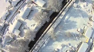 preview picture of video 'Drohnenflug über winterliches Lindenberg im Allgäu, 03.02.2015, 13 Uhr'