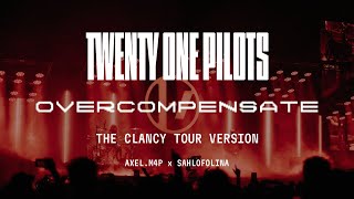 Cover art for overcompensate (Clancy world tour)