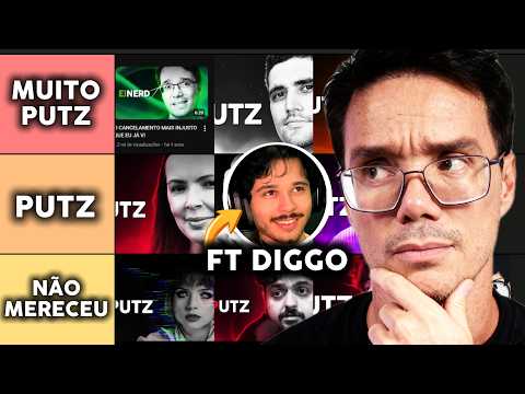 JUDGING THE WORST YOUTUBE CANCELLATIONS ft DIGGO - PUTZ TIER LIST