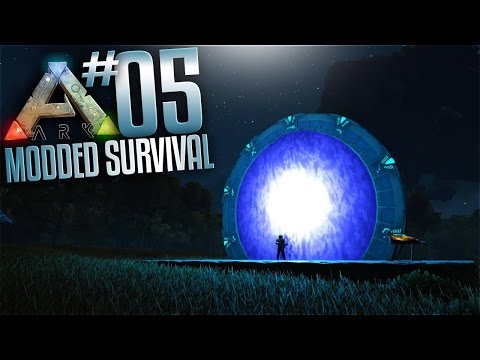 Ark Modded Survival - Ep 5 - Ark Stargate Atlantis Mod is AMAZING!