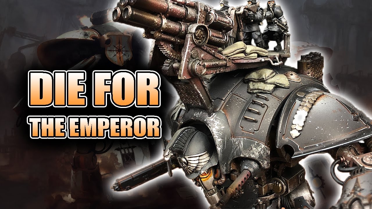 DKoK Sculpted Death Korps of Krieg Imperial Knights Warhammer 40k Army