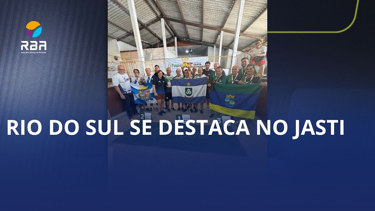 Rio do Sul se destaca no JASTI com grandes resultados na terceira idade