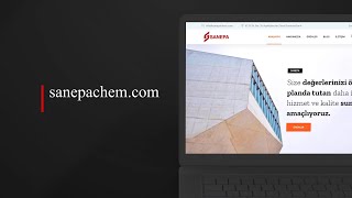 Sanepachem Web Tasarım Tanıtımı | Reetmic Studio İzmir Web Tasarım ve Dijital Aj