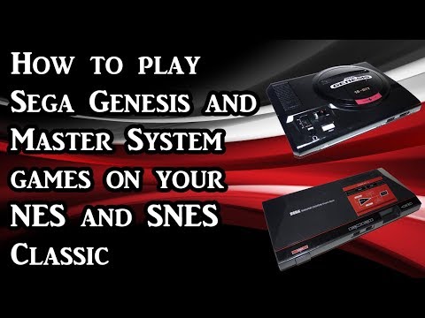 How to Play Sega Genesis and Sega Master System games on your NES and SNES Classic (Tutorial)