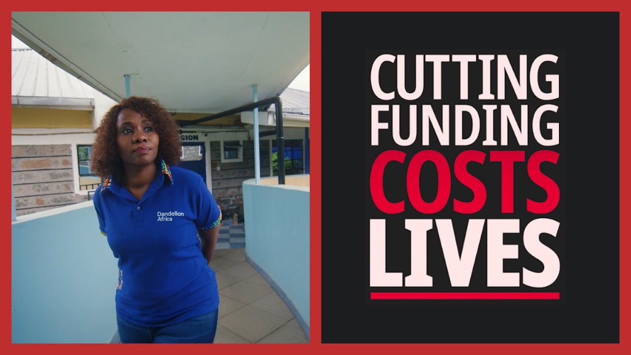 Wendo Sahar wants to fight HIV in her home country. Aid cuts are making that harder.