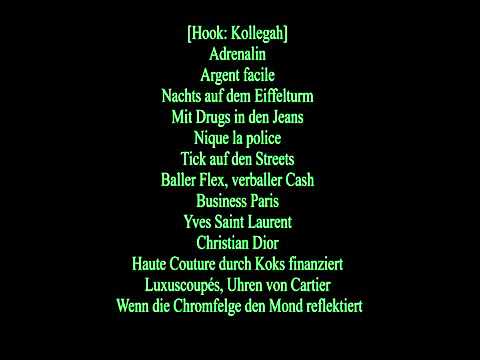 Kollegah feat. Ol Kainry - Business Paris Lyrics