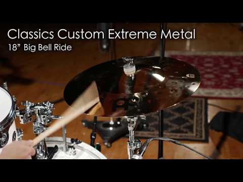 Meinl Cymbals CC18EMBBR-B Classics Custom 18" Extreme Metal Big Bell Ride Cymbal