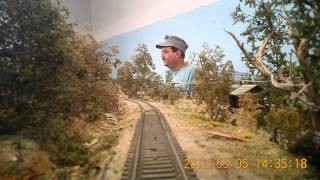 preview picture of video 'Cab Ride at Sun-Coast Model Railroad Club, Largo FL.'