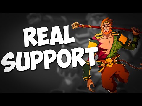 HOW TO TRAUMATIZE ENEMY WITH MONKEY KING SUPPORT ( DOTA 2 BROKEN META )