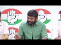 LIVE: Congress party briefing by Kanhaiya Kumar and Varun Choudhary at AICC HQ - Video