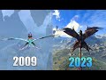 TAMING FLYING IKRAN COMPARISON 2009 Vs 2023 AVATAR FRONTIERS OF PANDORA 4K