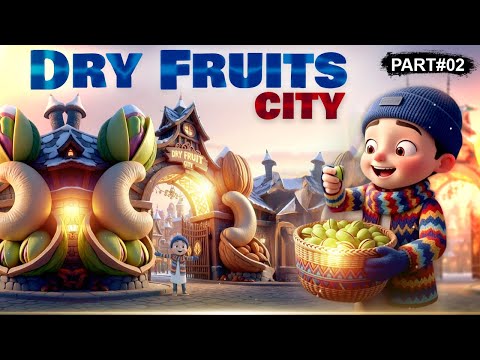 Hamza Dry Fruit City! 🥜 Winter Special Cartoon