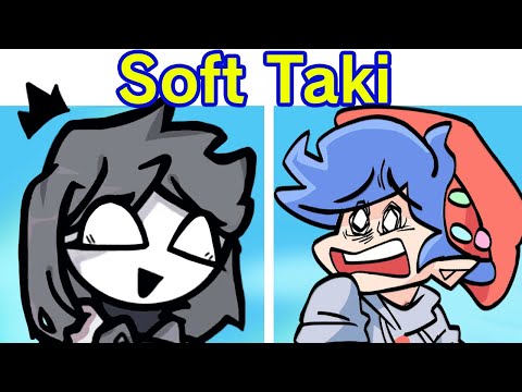 Friday Night Funkin' - VS Soft Taki FULL WEEK (FNF Mod/Hard) (Taki Soft VS BF Soft)