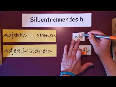 Deutsch Silbentrennendes h