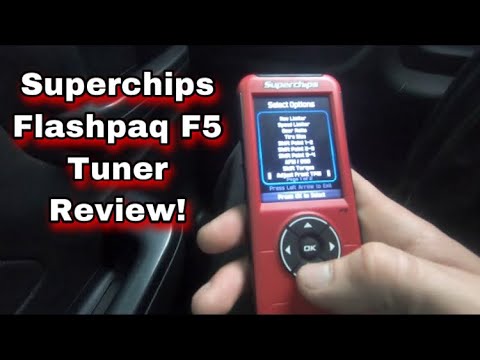 Superchips Flashpaq F5 Tuner Review Silverado 5.3L