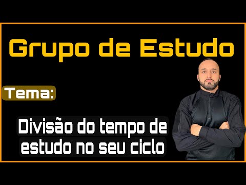 LIVE - GRUPO DE ESTUDO - CICLO DE ESTUDO