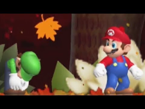Newer Super Mario Bros. Wii  Falling Leaf - Complete Walkthrough (100%)