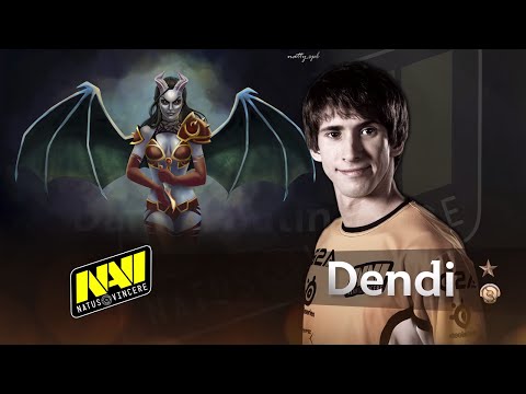 Dendi (Queen of Pain) Gameplay [OLD PATCH]