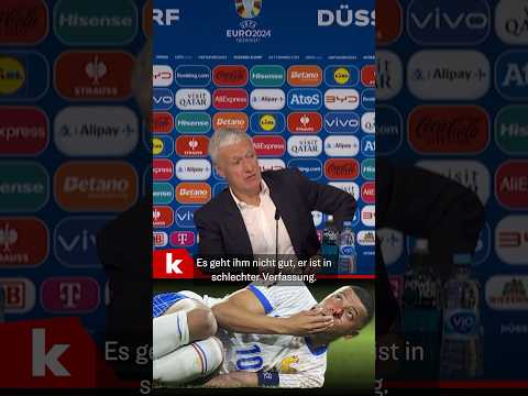 Deschamps über Mbappé: "Es geht ihm nicht gut" I Österreich - Frankreich 0:1 #shorts