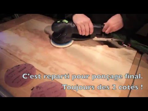 Poncage - ciment à bois "Special Losung" - video 74