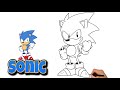 How To Draw SONIC Step By Step Sonic Mania Adventures Sonic Sonicthehedgehog