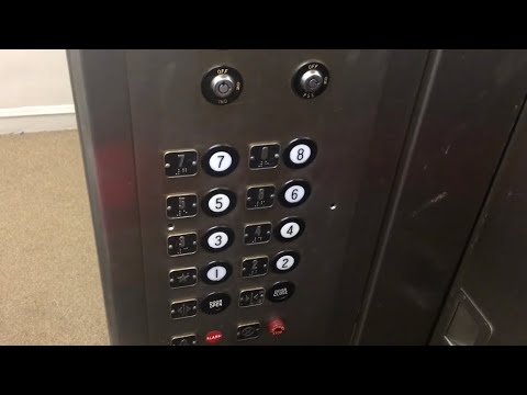 Freaky Otis/Universal Traction Elevators @ 1570 Oak - Evanston, IL.