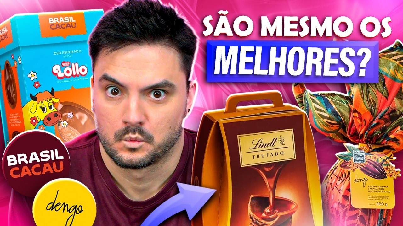 AVALIANDO OS MELHORES OVOS DE PÁSCOA 2026